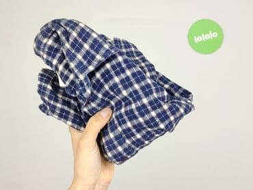sweter hello kitty h: Koszula 1.5-2 lat, stan - Dobry, wzór - Kratka, kolor - Niebieski — 5
