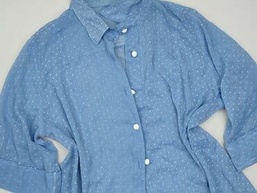 chabrowa bluzki plus size: Koszula damska, rozmiar 2XL — 1