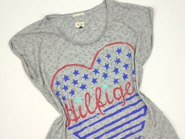 koszulki bez rękawów damskie tommy hilfiger: Hilfiger Denim, T-shirt damski, rozmiar S — 1