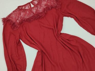 czerwona długa sukienki: Sukienka damska, rozmiar S — 2