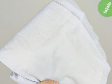 biale szerokie jeansy: Spodnie materiałowe damskie, rozmiar L — 5