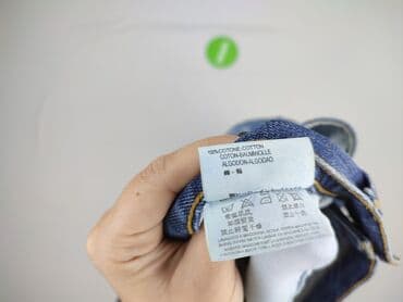 sweter z bufiastymi rękawami: Jeansy dla mężczyzn, M — 5