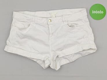 białe spodenki damskie hm: H&M, Szorty damskie, rozmiar 2XL — 2