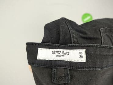 czarne skinny jeans: Diverse, Jeansy damskie, rozmiar S — 5