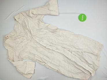 spódnice midi ecru: Sukienka damska, rozmiar 4XL — 2