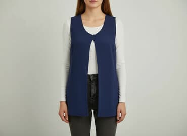 kamizelka damska krótka h m: Moda, Kamizelka damska, rozmiar M — 6