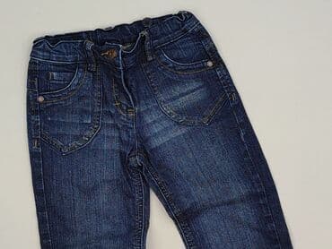 stradivarius spodnie materiałowe: Spodnie jeansowe, 4-5 lat, 110, stan - Bardzo dobry — 1