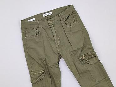 PULL&BEAR, Spodnie cargo damskie, rozmiar S