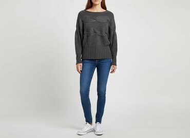 wegańskie buty zimowe: Vero Moda, Sweter damski, rozmiar XS — 6