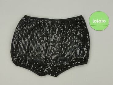 ubrania z brokatem: Shorts for women, size L — 4