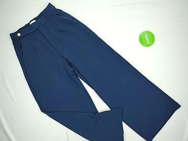 jeans amicci: Material trousers for women, size S — 2