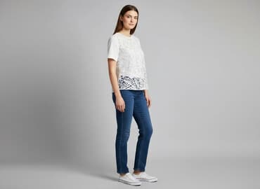 bluzki damskie dopasowane: Bluzka damska, rozmiar S — 8