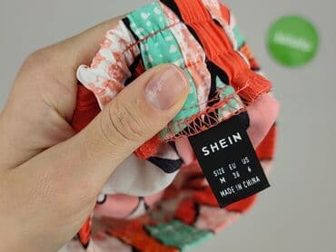 krótkie spodenki pomarańczowe damskie: Shein, Szorty damskie, rozmiar M — 4