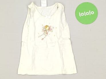 czarne spodnie woskowane: Pajama T-shirt, 1.5-2 years, 86-92 cm, condition - Very good — 2