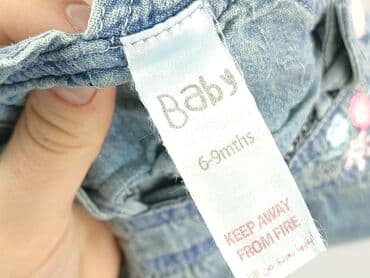 sukienki z szyfonu i koronki: Dungarees, 6-9 months, condition - Very good — 6