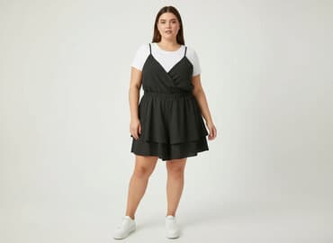 shein kombinezony plus size: Shein, Kombinezon damski, rozmiar 4XL — 9