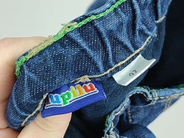 lidl jeansy z wysokim stanem: Spodnie jeansowe, Lupilu, 1.5-2 lat, 92, stan - Bardzo dobry — 4