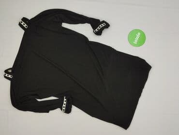 sukienka wieczorowa z bufiastymi rękawami: Sukienka damska, S — 3