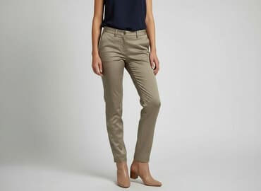 dilvin spodnie: Spodnie materiałowe damskie, rozmiar M — 8