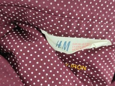 sukienka w pepitkę h: Shirt 5-6 years, condition - Perfect, pattern - Peas, color - Claret — 4