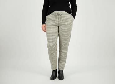 modne duże rozmiary spodnie: UP2Fashion, Spodnie materiałowe damskie, rozmiar XL — 1