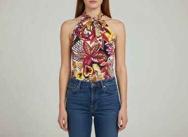 bluzki coco: Blue shadow, Top damski, rozmiar S — 6