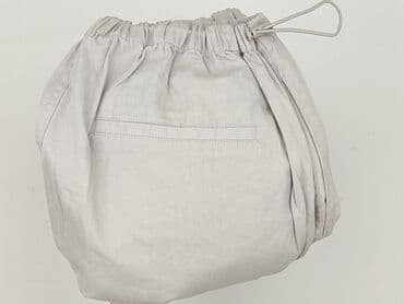 spodnie cargo szare pull and bear: Spodnie cargo damskie, rozmiar L — 6