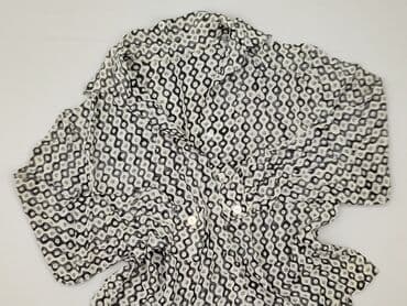 koszula damska w geometryczne wzory: Women's blouse, size L — 2