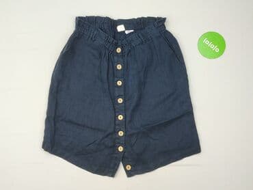 spódniczka alex biało niebieska: Spódnica damska, rozmiar M — 2