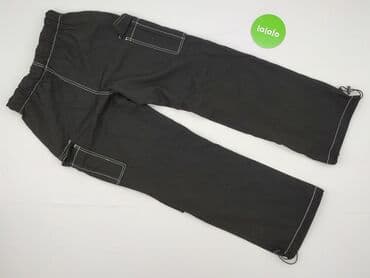 spodnie czarne cargo bershka: Cropp, Spodnie cargo damskie, rozmiar XS — 3