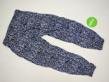 legginsy damskie kwiaty: Spodnie materiałowe damskie, rozmiar M — 3