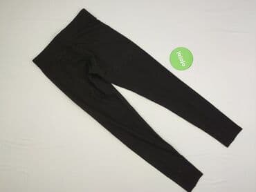 czarne legginsy z wysokim stanem push up: Camaïeu, Legginsy Eleganckie damskie, rozmiar S — 3