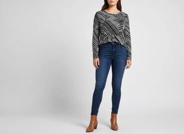 hm bluzki z krótkim rękawem: H&M, Bluzka damska, rozmiar XL — 6