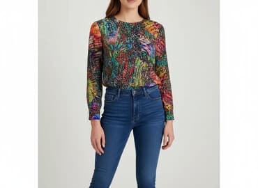 bluzki do tańca latino: Bluzka damska, rozmiar S — 5