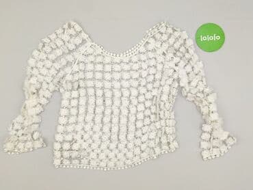 jakie rajstopy do bialej sukienki: Women's blouse, size S (EU 36) — 2