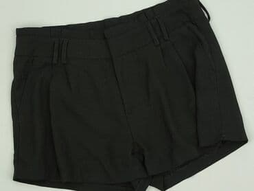 eleganckie czarne krótkie spodenki damskie: Amisu, Szorty damskie, rozmiar M — 1