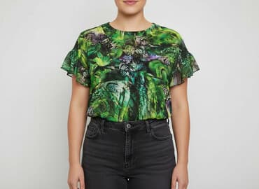 bluzki nietoperz plus size: Bluzka damska, rozmiar 3XL — 6