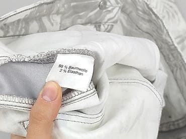 bialy: Blue Motion, Spodnie materiałowe damskie, rozmiar 2XL — 5