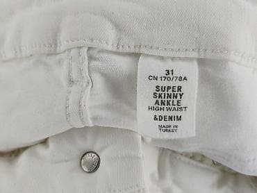 niebieski sweter hm: H&M, Jeansy damskie, rozmiar L — 4