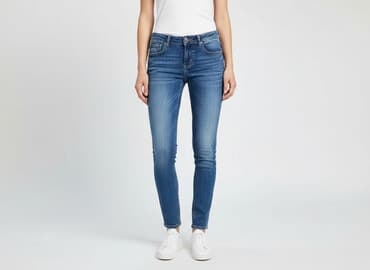 jeansy damskie rurki jasne: Jeansy damskie, rozmiar XS — 7