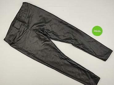 satynowe legginsy: Esmara, Legginsy Ze skóry ekologicznej damskie, rozmiar 3XL — 2