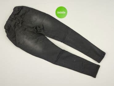 spodnie z pluszu: Spodnie jeansowe, Destination, 11 lat, 140/146, stan - Bardzo dobry — 3