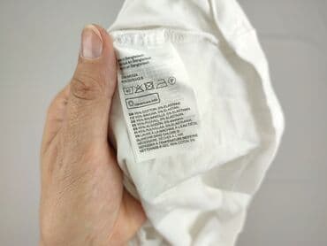 białe t shirty calvin klein: H&M, T-shirt damski, rozmiar S — 5