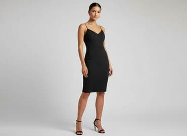 sukienki wieczorowe małe czarne: Women`s dress, size S — 1