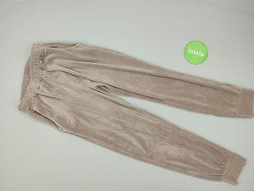 kremowe dresy: Spodnie dresowe damskie, rozmiar XL — 2