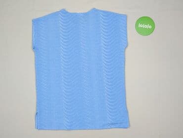 niebieska bluzki z krótkim rękawem: TEX, Bluzka damska, rozmiar M — 4