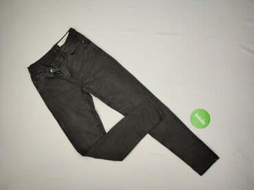 czarne spodnie damskie stradivarius: Esmara, Jeansy damskie, rozmiar S — 2
