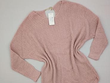 puffer damska: Moda Italia, Sweter damski, rozmiar One size — 1
