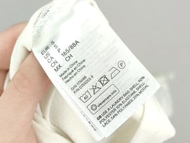 biale bluzki z gipiurą: H&M, Bluzka damska, rozmiar S — 4