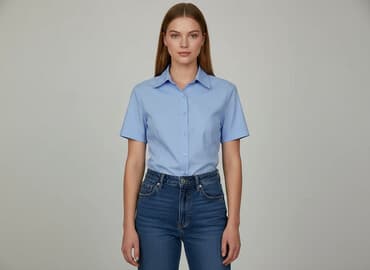 koszula niebieska hm: Perfect J, Koszula damska, rozmiar L — 8